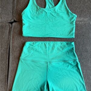 Ryderwear Sports Bra and shorts set